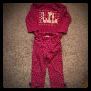 ❤️ 9-12 mo Little Sister 2 PCE outfit